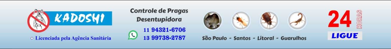 Kadoshi - Controle de Pragas 24 Horas